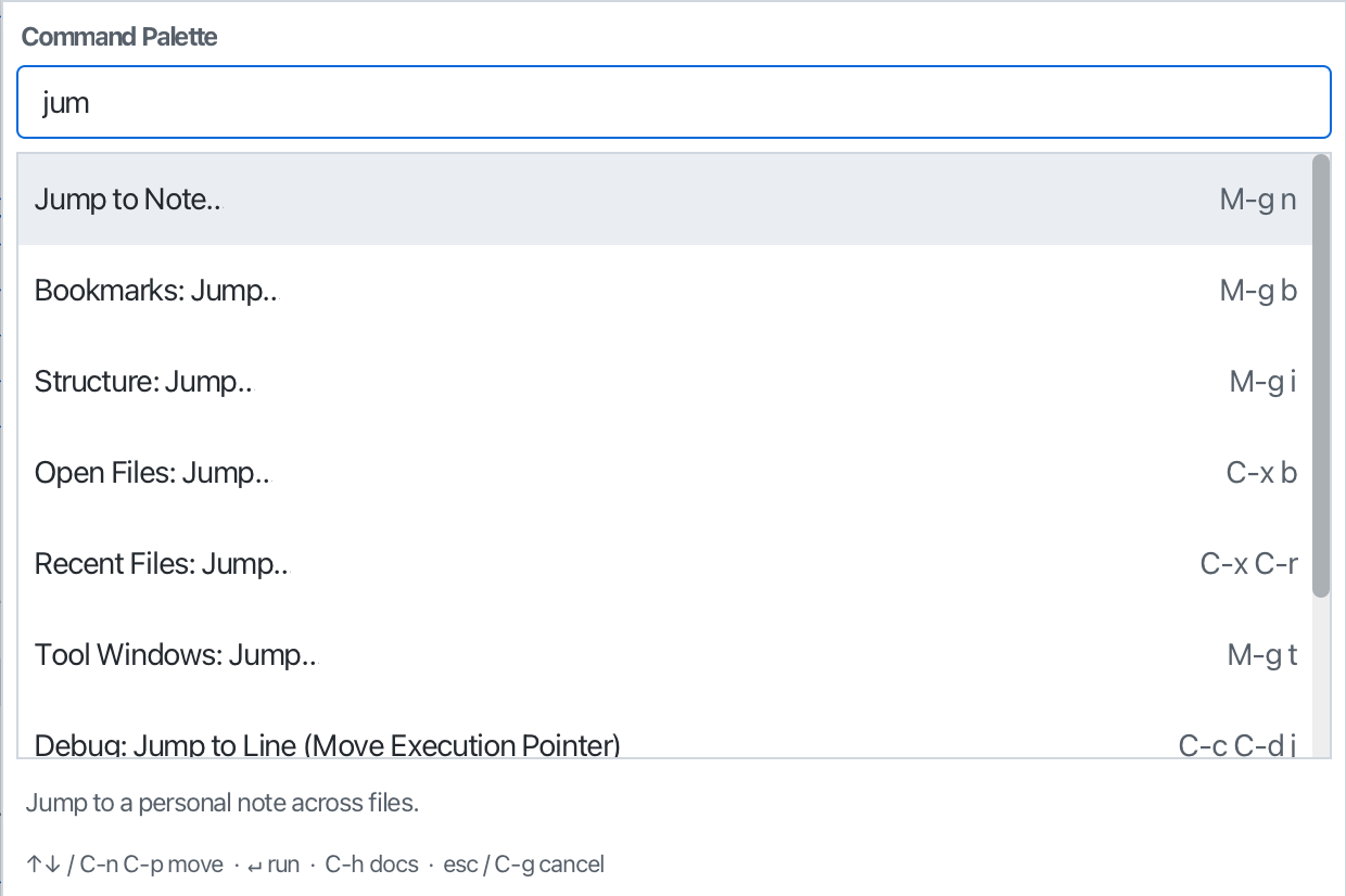 Command-driven core in Editora